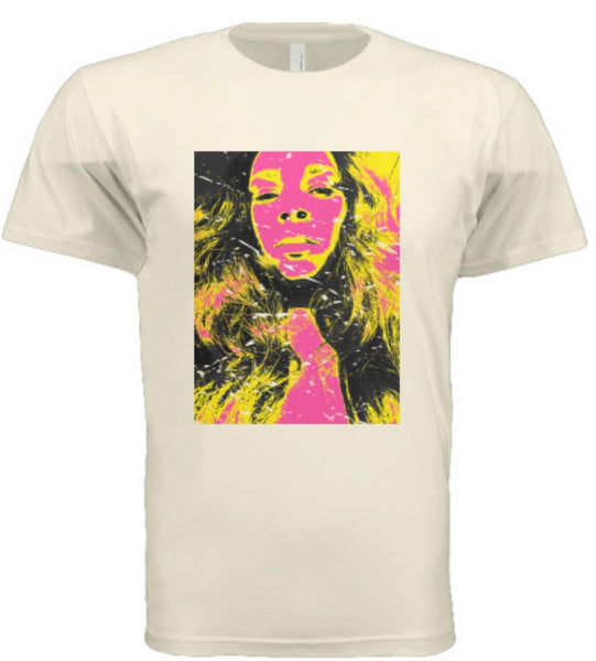 Pink & Yellow Jen Tee